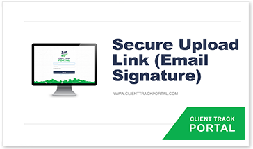 Secure Upload Link - Email Signature